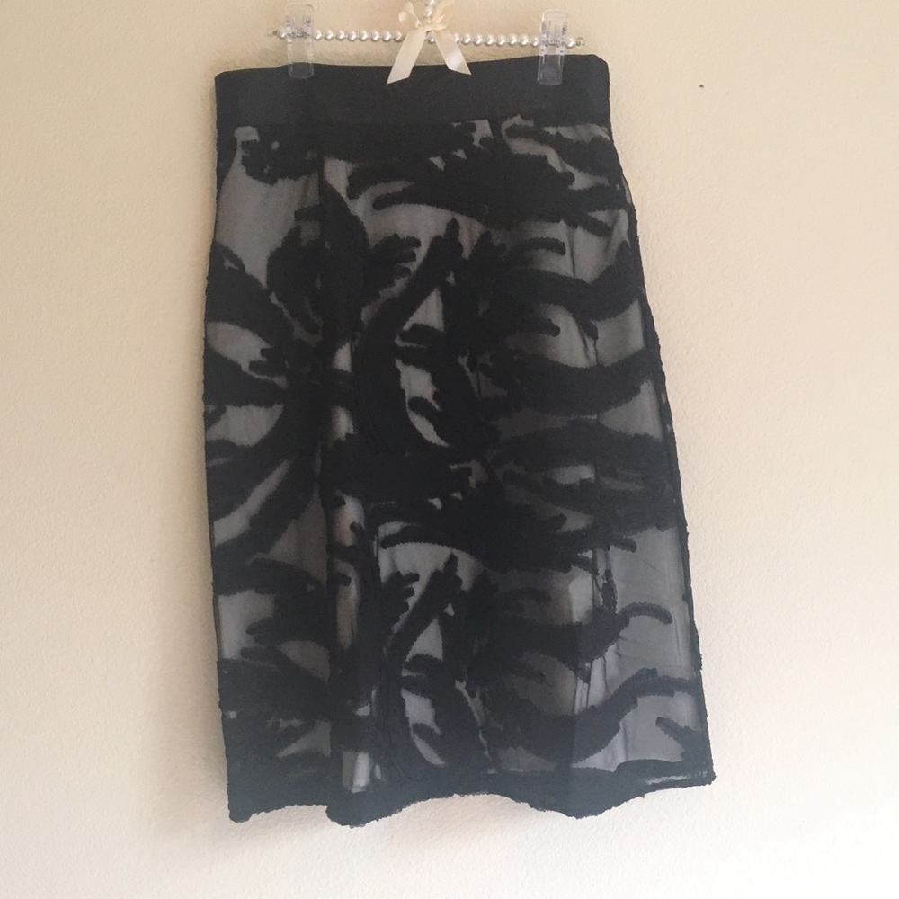 New Eva Longoria The Limited Lace Skirt
